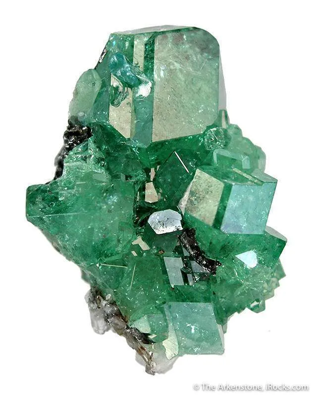 Tsavorite With Graphite image