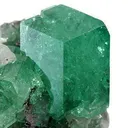 Tsavorite With Graphite And Apatite - image 2