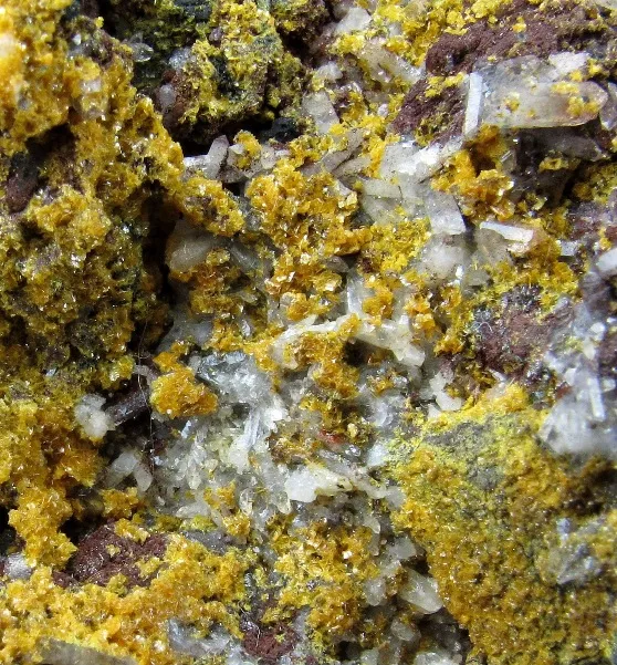 Tsumcorite on Quartz - image 5