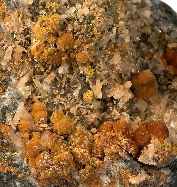 Tsumcorite, Quartz - image 2