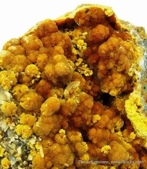 Tsumcorite (Tl) on Quartz image