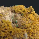 Tsumcorite (TL) on Tennantite and Quartz - image 8