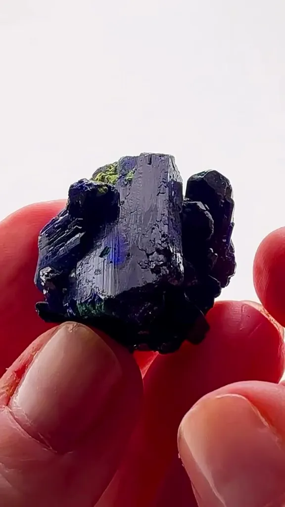 TSUMEB CLASSIC • Azurite WITH Arsentsumebite image