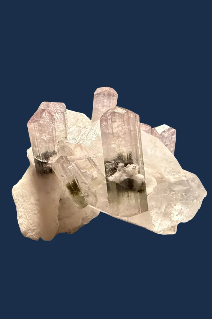 Turmalin from Pakistan, Gilgit-Baltistan, Roundu Bezirk, Haramosh Mts, Stak Nala image