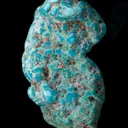 Turquoise nodule with Pyrite - image 3