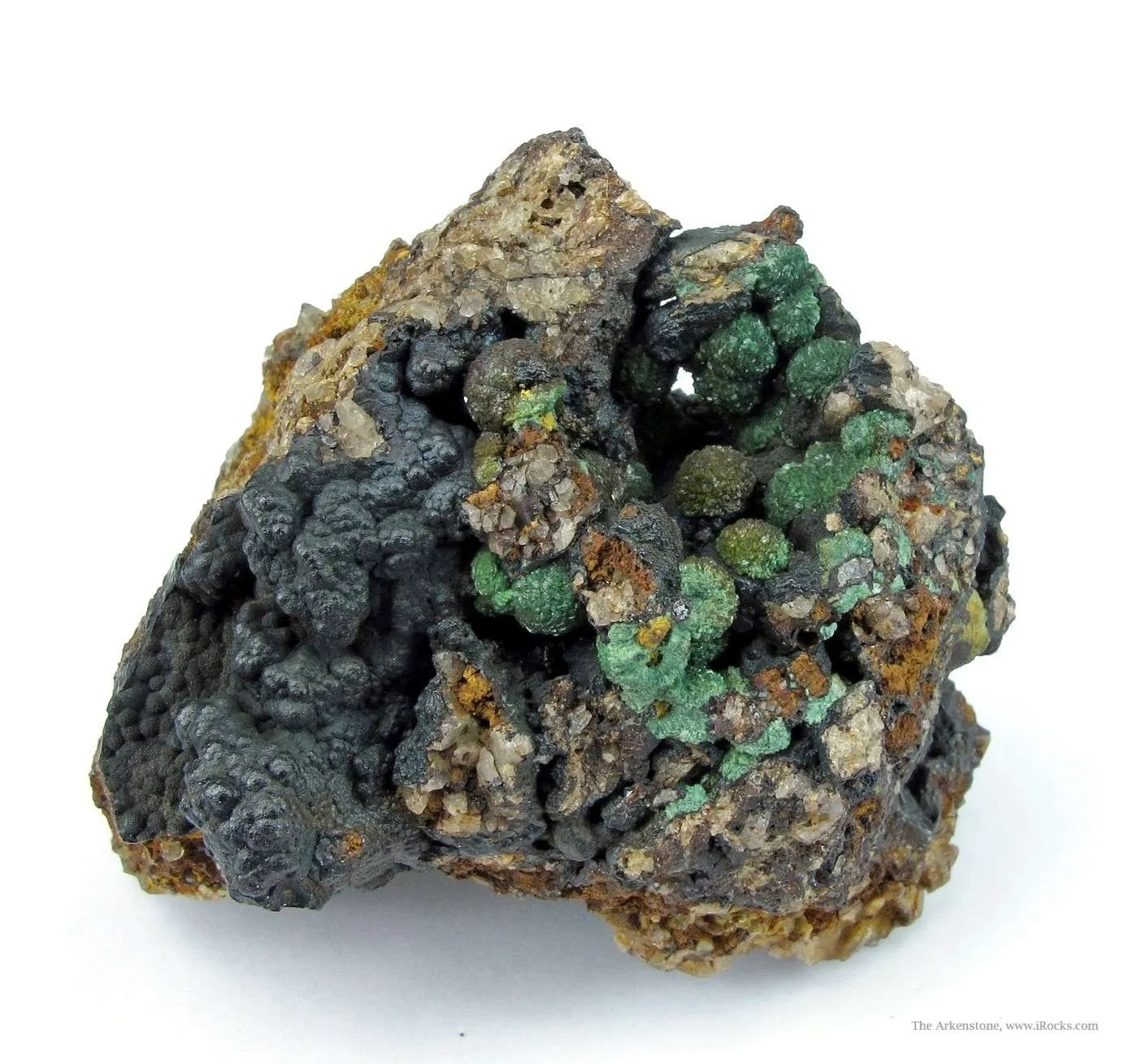 Turquoise Var. Rashleighite (Ex. Dr. Victor Goldschmidt) - image 2