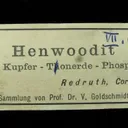 Turquoise Var. Rashleighite (Ex. Dr. Victor Goldschmidt) - image 5