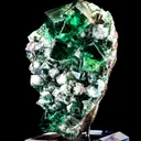 Twin Fluorite and Galena - image 1