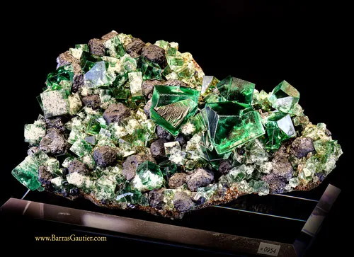 Twin Fluorite and Galena - image 3