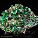 Twin Fluorite and Galena - image 1