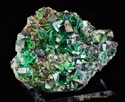 Twin Fluorite and Galena - image 2