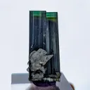 Twin Green Cap Tourmaline with Albite - image 5