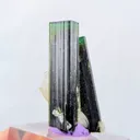Twin Green Cap Tourmaline with Albite - image 8