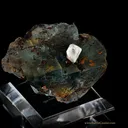 Twin of Cerussite on Fluorite - image 5
