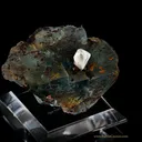 Twin of Cerussite on Fluorite - image 5