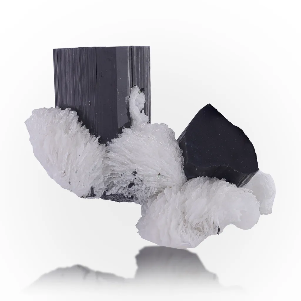 Twin Tourmaline On Cleavelandite image