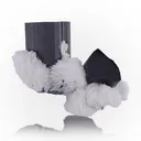 Twin Tourmaline On Cleavelandite - image 1