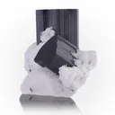 Twin Tourmaline On Cleavelandite - image 2