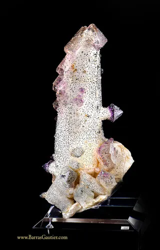 Twinned Amethyst Quartz and Scepter - image 3
