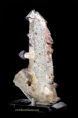 Twinned Amethyst Quartz and Scepter - image 2