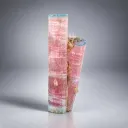 Twinned Bicolor Cat Eye Tourmaline Crystal Bule Cap Tourmaline from Afghanistan - image 3