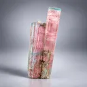 Twinned Bicolor Cat Eye Tourmaline Crystal Bule Cap Tourmaline from Afghanistan - image 5