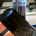 Twinned Blue Purple Violet Backlit Tourmaline from Afghanistan - image 6