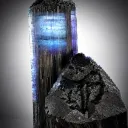Twinned Blue Purple Violet Backlit Tourmaline from Afghanistan - image 8