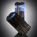 Twinned Blue Purple Violet Backlit Tourmaline from Afghanistan - image 1