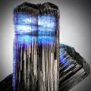 Twinned Blue Purple Violet Backlit Tourmaline from Afghanistan - image 4