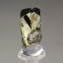 twinned CUBANITE from Canada, Québec, Chibougamau, Henderson No. 2 mine - image 3
