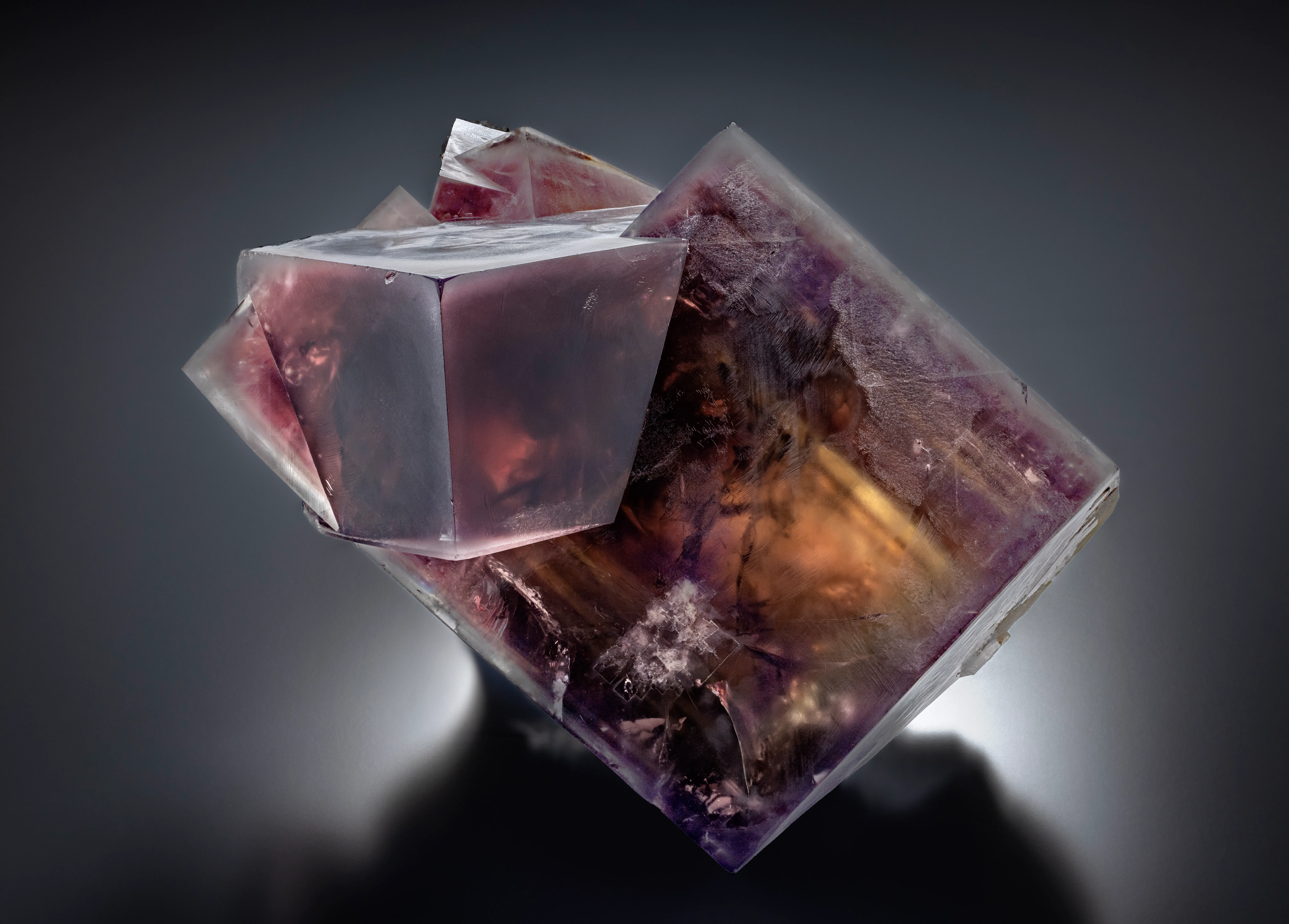 Twinned Fluorite - image 1