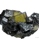 Twinned Fluorite and Sphalerite With Hydrocarbon Inclusions - image 3