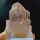twinned pink kunzite / spodumene crystal mineral specimen @Afghanistan - image 7