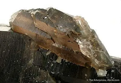 Twisted Smoky Quartz With Gwindel on The Side - image 5