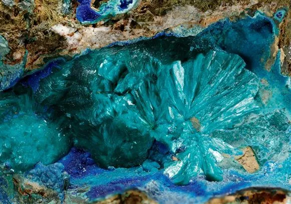 TYROLITE with Azurite - image 1