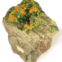 Tyuyamunite and Malachite - image 1
