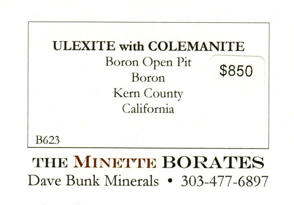 Ulexite with Colemanite - image 4