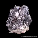 Ullmannite on Calcite - image 4