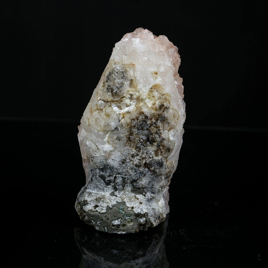 Ultra-Rare Pink Apophyllite Cluster with Sharp Terminations – First Find Lustrous Indian Mineral Specimen from Madhya Pradesh - image 5