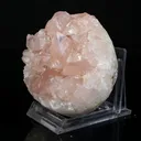 Ultra-Rare Pink Apophyllite Cluster with Sharp Terminations – First Find Lustrous Indian Mineral Specimen from Madhya Pradesh - image 3