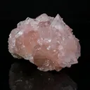 Ultra-Rare Pink Apophyllite Cluster with Sharp Terminations – First Find Lustrous Indian Mineral Specimen from Madhya Pradesh - image 2