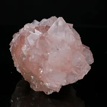 Ultra-Rare Pink Apophyllite Cluster with Sharp Terminations – First Find Lustrous Indian Mineral Specimen from Madhya Pradesh