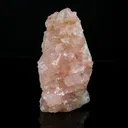 Ultra-Rare Pink Apophyllite Cluster with Sharp Terminations – First Find Lustrous Indian Mineral Specimen from Madhya Pradesh - image 1