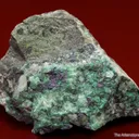 Umangite with Malachite - image 1