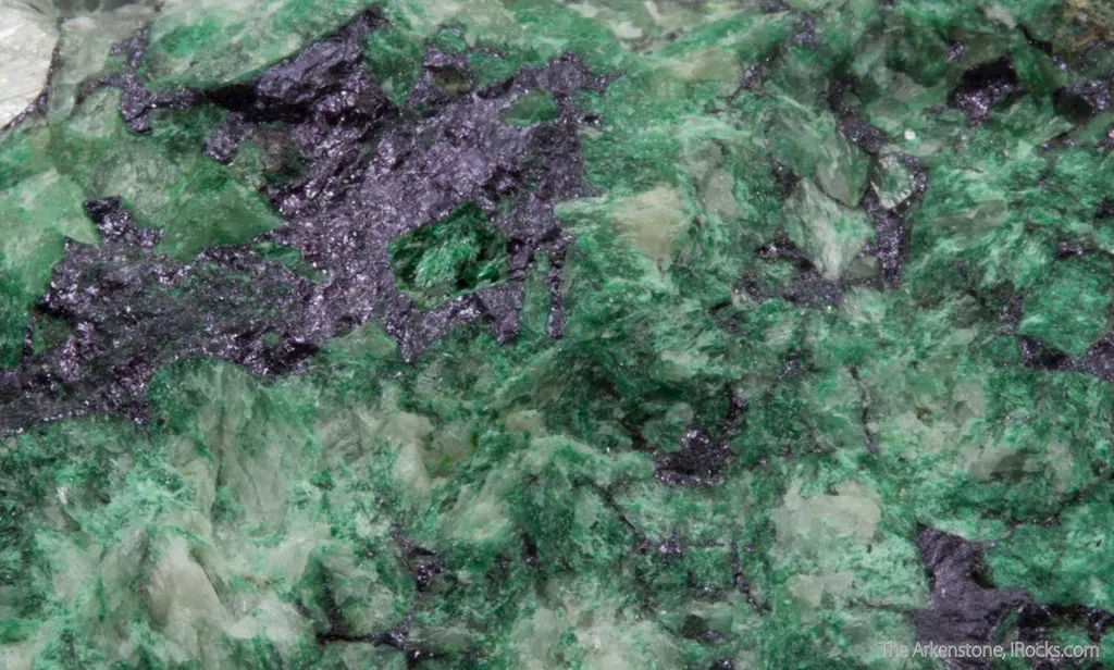 Umangite with Malachite - image 2
