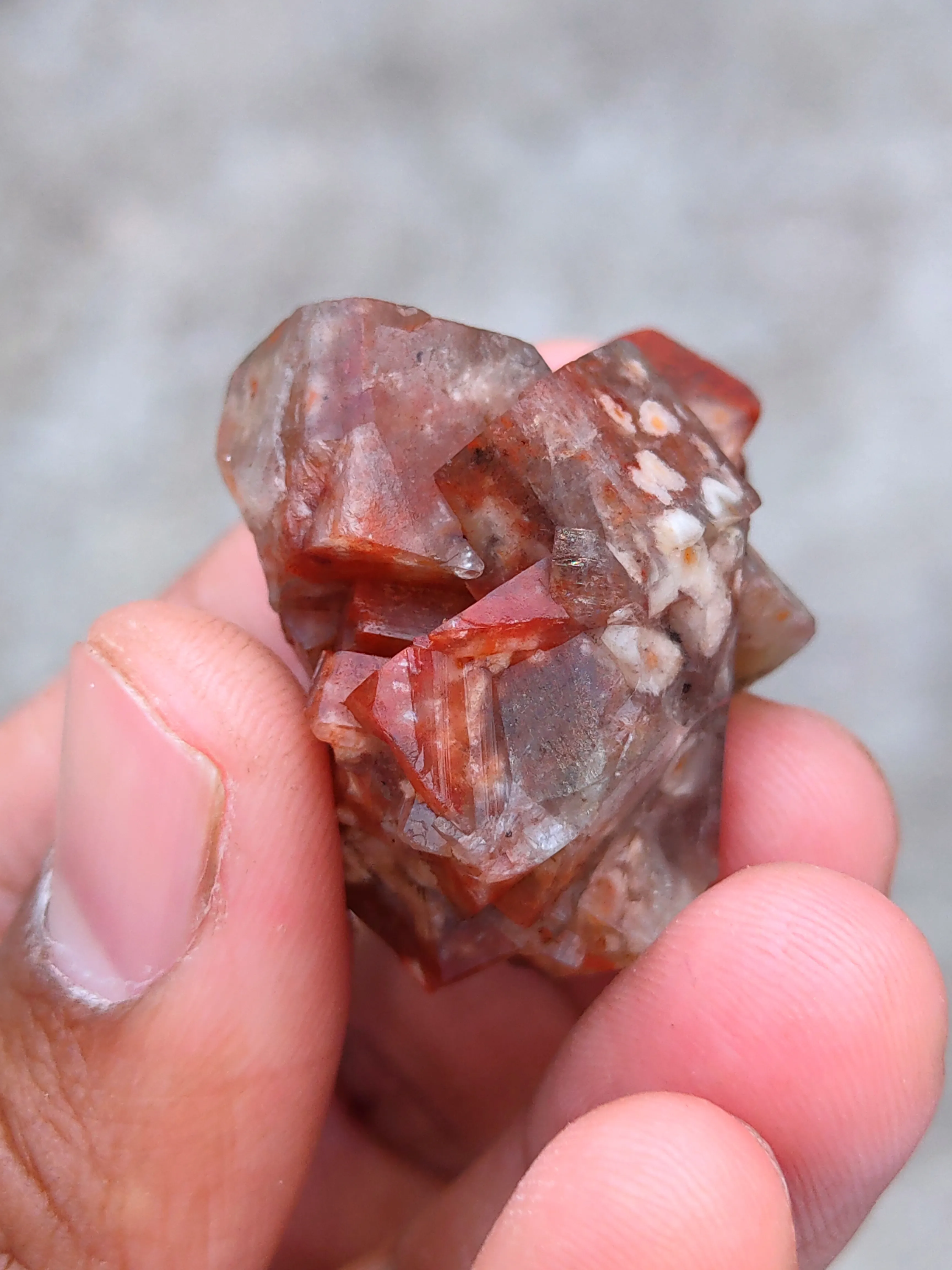 Unique and Rare Red Apophyllite Aart - image 3