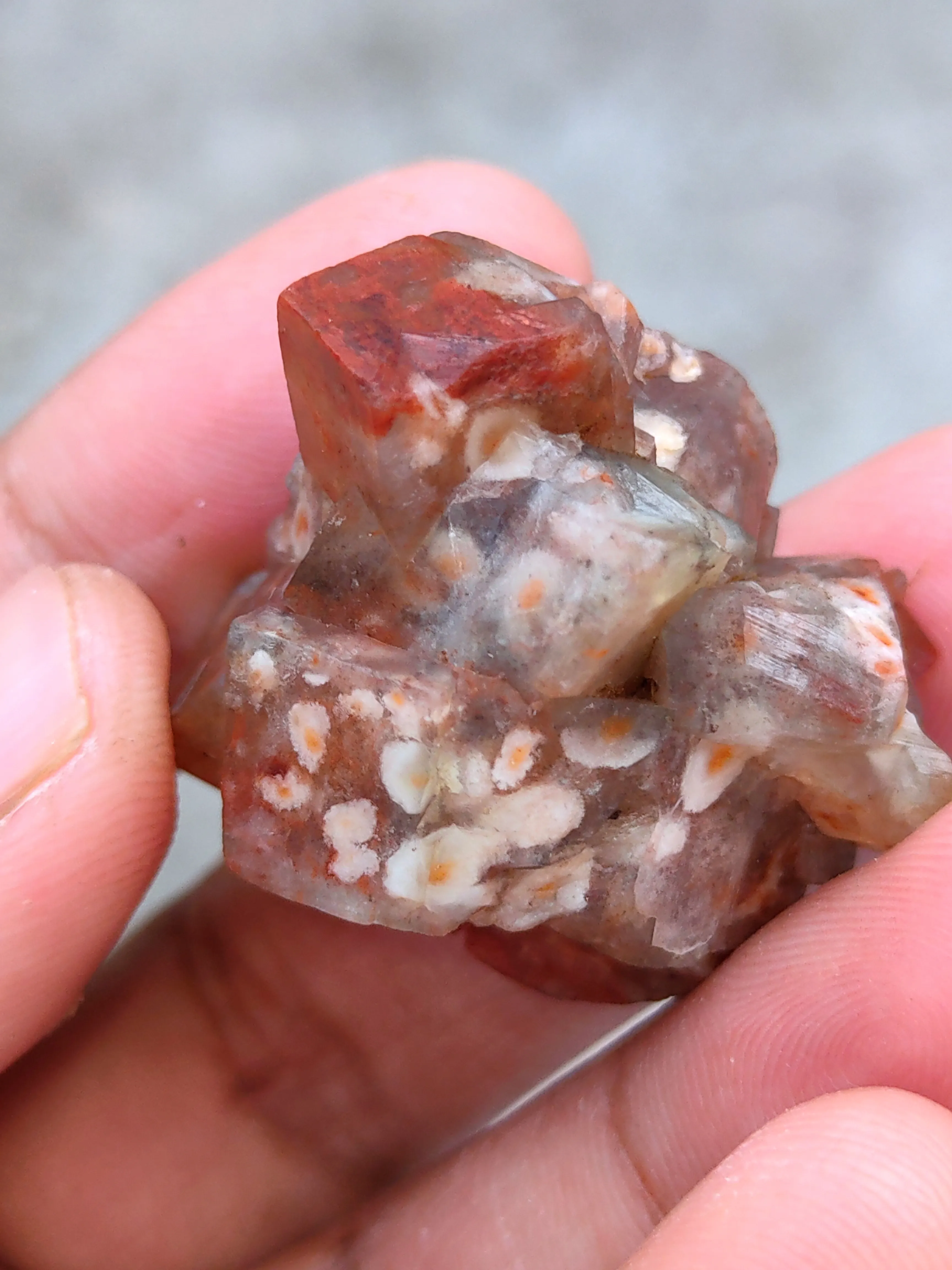 Unique and Rare Red Apophyllite Aart - image 4