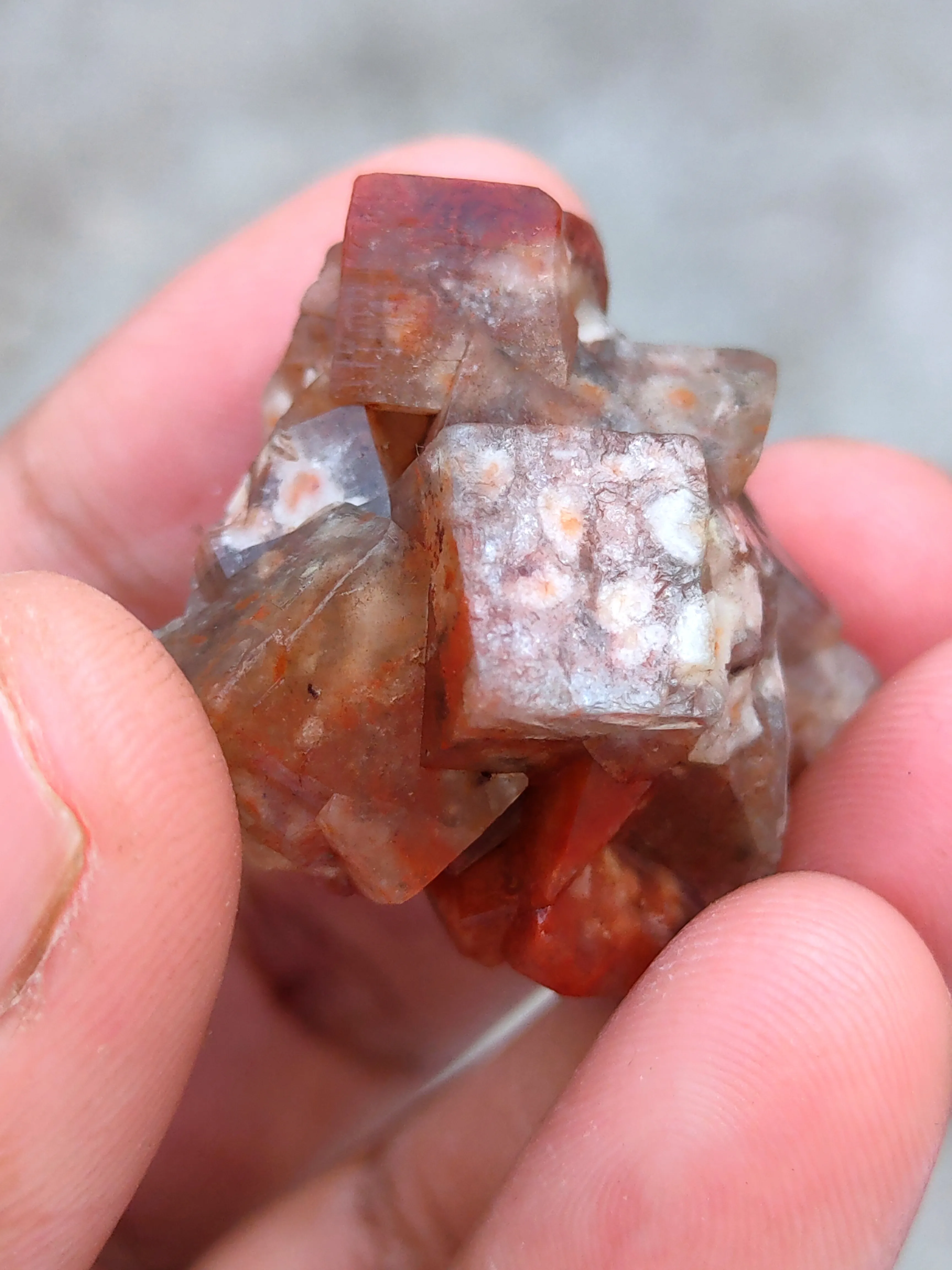 Unique and Rare Red Apophyllite Aart - image 5