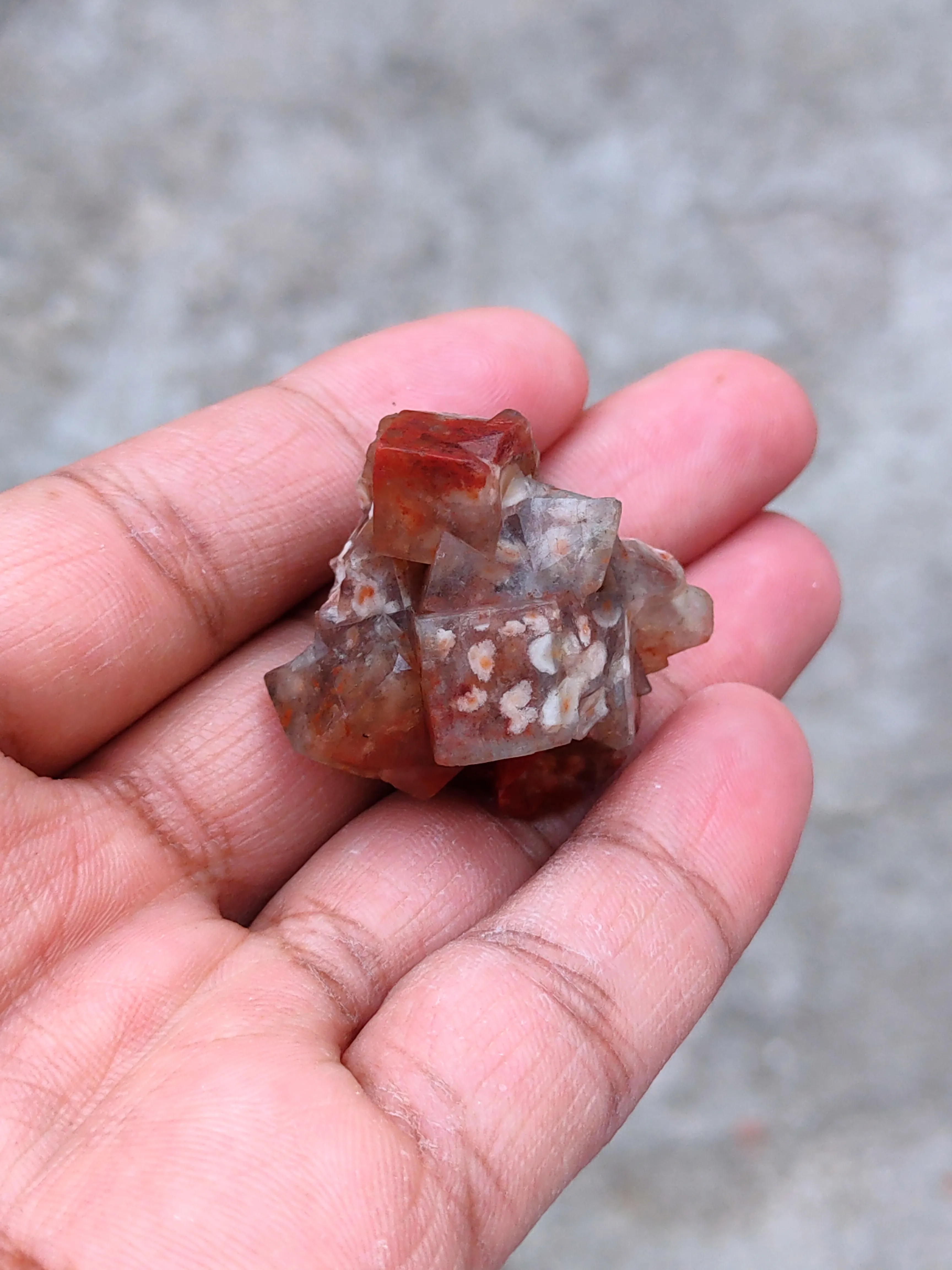 Unique and Rare Red Apophyllite Aart - image 6